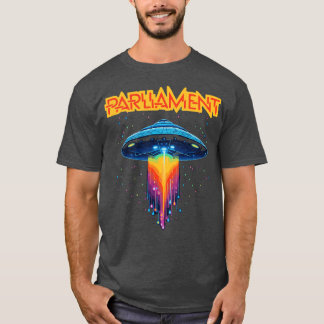 Camiseta Parlamento Funkadelic Retro Mothership Rock Funk