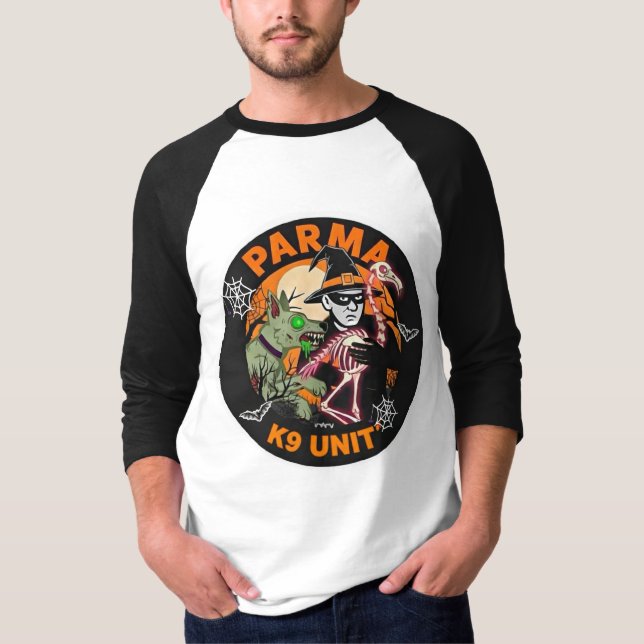 Camiseta Parma K9 Halloween (Frente)
