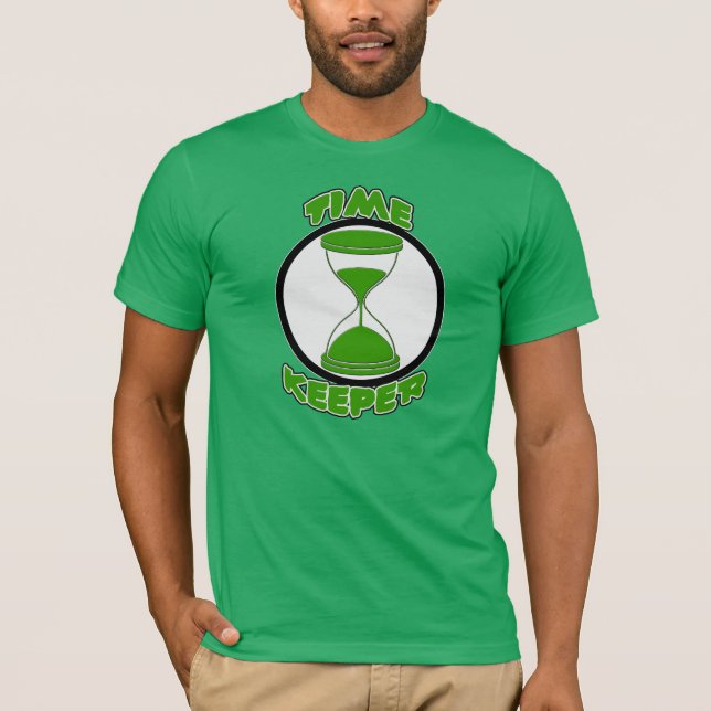 Camiseta Paródia da banda desenhada - depositário do tempo (Frente)
