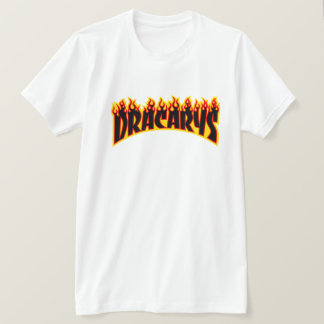 Camiseta Paródia da chama de Dracarys - de Thrasher