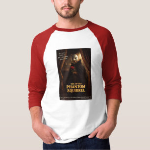 Camiseta Paródia de Esquilo Fantasma da Ópera