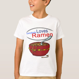 Camiseta Paródia de Everybody Loves Ramen