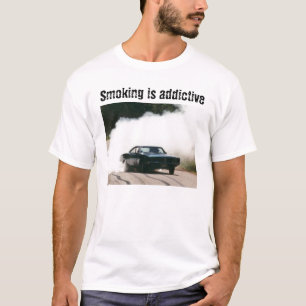 Camiseta Paródia de fumo