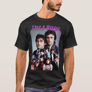 Camiseta Paródia de Rock Clássico Maldito Os Insetos Engraç