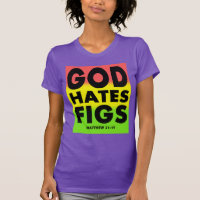 Paródia de Westboro dos figos do ódio do deus