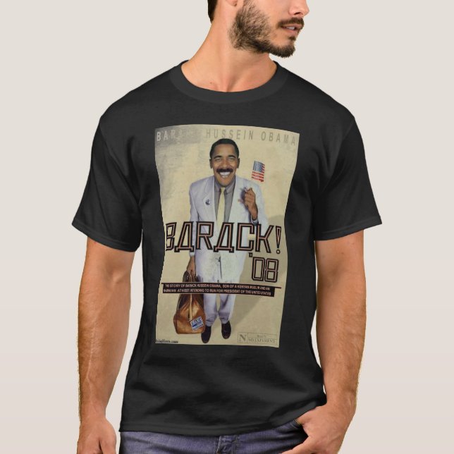 Camiseta paródia do borat de obama (Frente)
