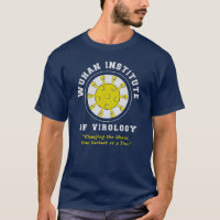 Camiseta Paródia do Instituto de Virologia de Wuha