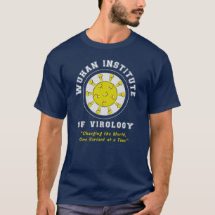 Camiseta Paródia do Instituto de Virologia de Wuha