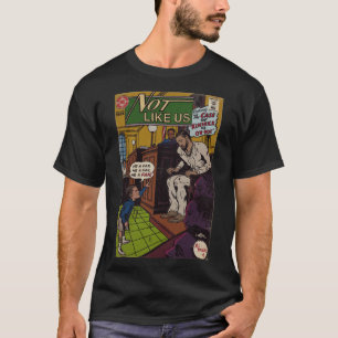 Camiseta Paródia em Quadrinhos do Kendrick Not Like Us