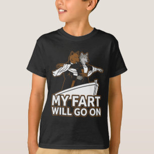 Camiseta Paródia Hilária Vai Alpha Humor Lobo Titanic Ir
