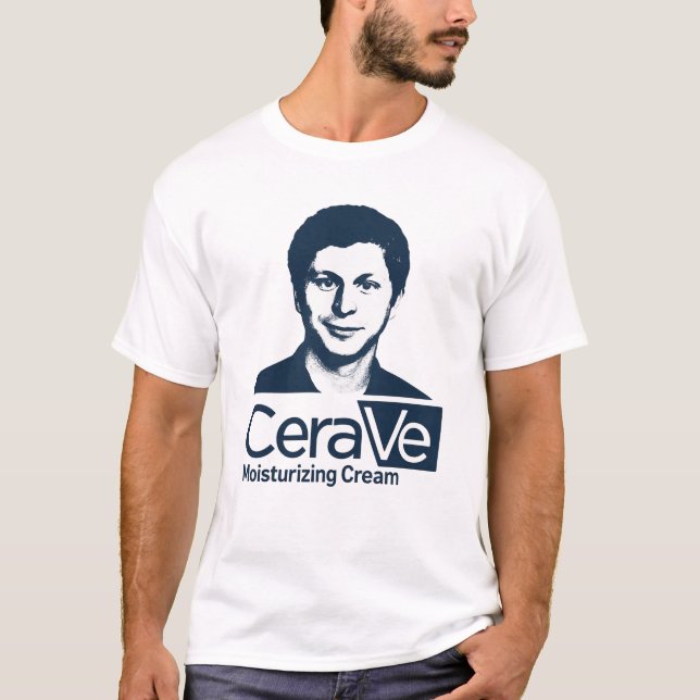 Camiseta Paródia Michael CeraVe Estêncil (Frente)