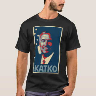 Camiseta Paródia política do poster de John Katko