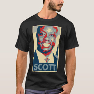 Camiseta Paródia política do poster de Tim Scott