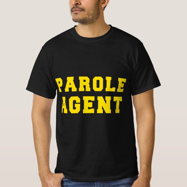 Camiseta Parole Probation Officer Pocket Gift  (Frente)