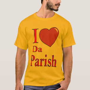 Camiseta Paróquia da Dinamarca do amor