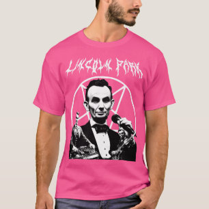 Camiseta Paróquia de LINCOLN de metal, paródia Universo Alt