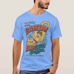 Camiseta Parque aquático do estilo 80s, BANZAI ORLANDO, FLO