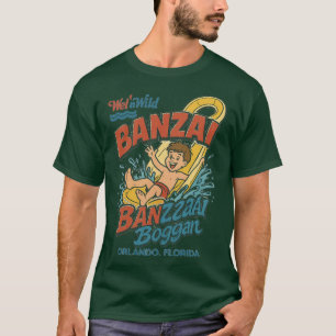Camiseta Parque aquático do estilo 80s, BANZAI ORLANDO, FLO