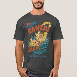 Camiseta Parque aquático retrô dos anos 80 BANZAI ORLANDO,