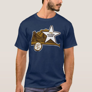 Camiseta Parque Candlestick Defunct San Francisco Rua Baseb