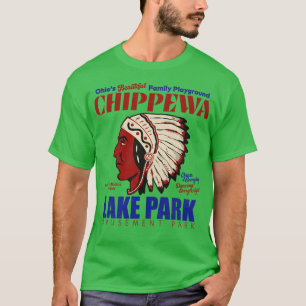 Camiseta Parque Chippewa Lake Ohio Parque de Diversões Exti