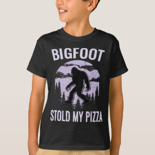Camiseta Parque da Floresta de Pizza Bigfoot Sasquatch Acre