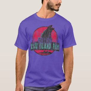 Camiseta Parque da Ilha de Kaiju angustiado