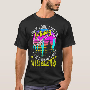 Camiseta Parque De Amusement Pensando Em Portas copos De Ro
