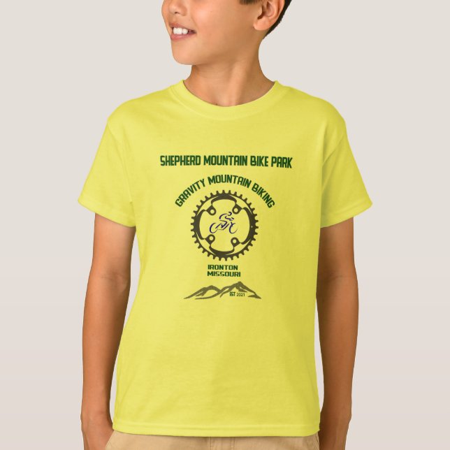 Camiseta Parque de Bicicleta de Montanha Shepherd Mountain (Frente)