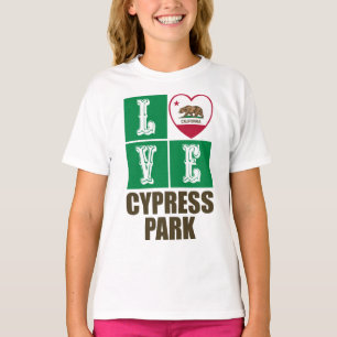 Camiseta Parque de Cypress, Bandeira do Estado da Califórni