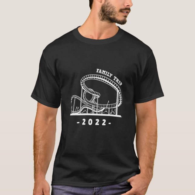 Camiseta Parque de diversões da família Trip 202 (Frente)