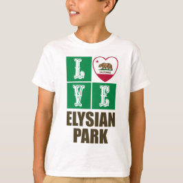 Camiseta Parque Elysian, Bandeira do Estado da Califórnia