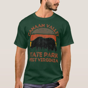 Camiseta Parque Estadual Canaan Valley West Virginia Bear N