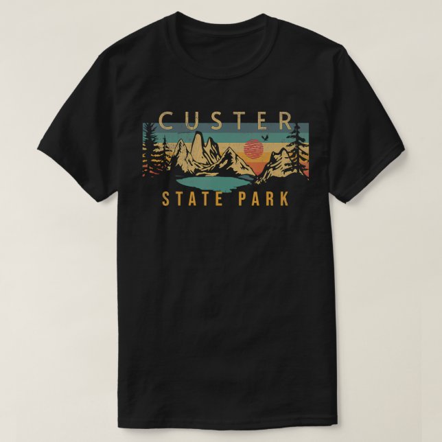 Camiseta Parque Estadual Custer (Frente do Design)