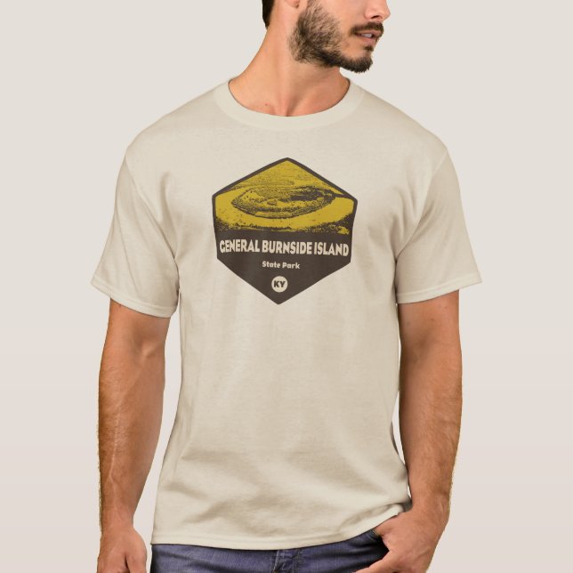 Camiseta Parque Estadual da Ilha General Burnside Kentucky (Frente)