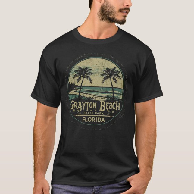 Camiseta Parque Estadual da Praia de Grayton - Flórida  (Frente)
