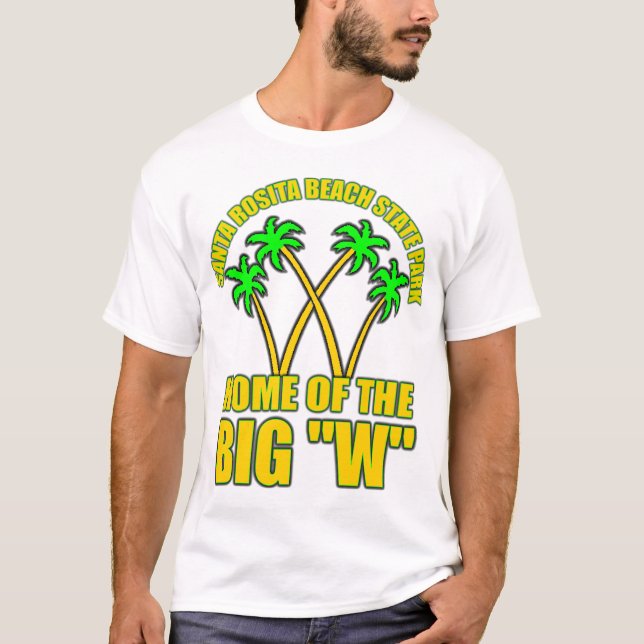 Camiseta Parque estadual da praia de Rosita do papai noel (Frente)