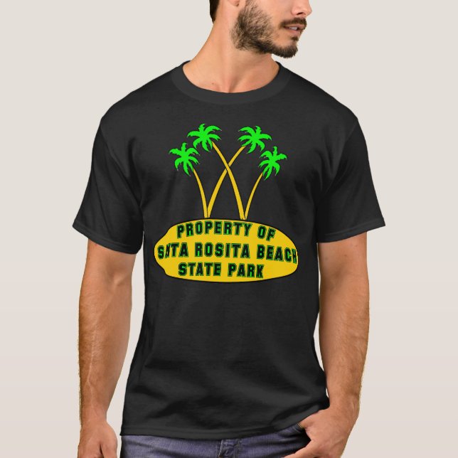 Camiseta Parque estadual da praia de Rosita do papai noel (Frente)