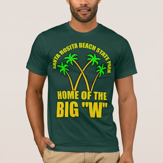 Camiseta Parque estadual da praia de Rosita do papai noel (Frente)