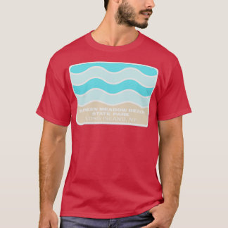 Camiseta Parque Estadual da Praia Sunken Meadow Crashin em