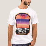 Camiseta Parque Estadual das Ilhas Honeymoon, Flórida<br><div class="desc">Parque Estadual das Ilhas Honeymoon,  Flórida</div>