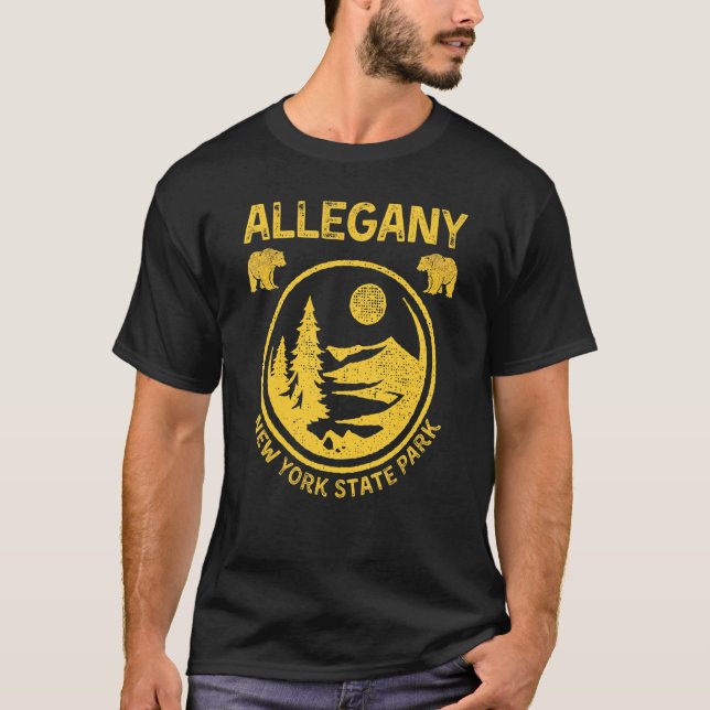 Camiseta Parque Estadual de Alegany New York (Frente)