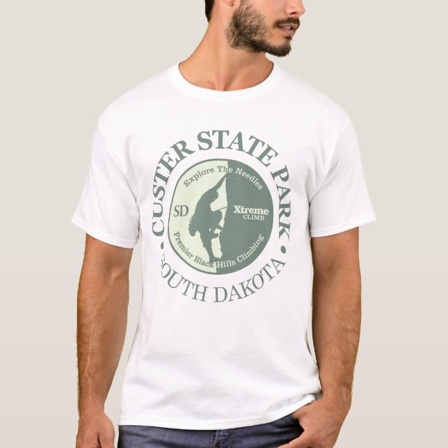 Camiseta Parque Estadual de Custer (CLB) (Frente)