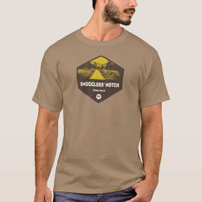Camiseta Parque Estadual de Notícias dos Mugglers, Vermont (Frente)