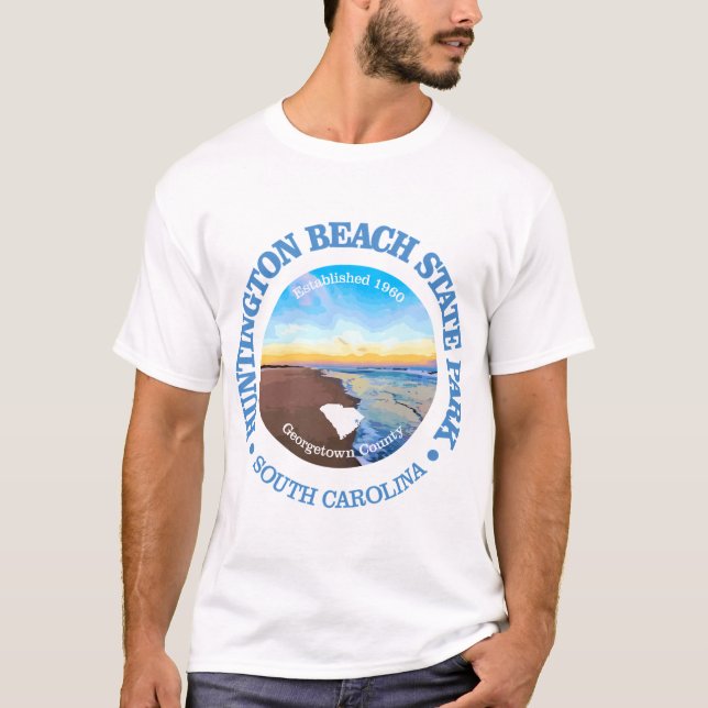 Camiseta Parque Estadual de Praia de Huntington (Frente)