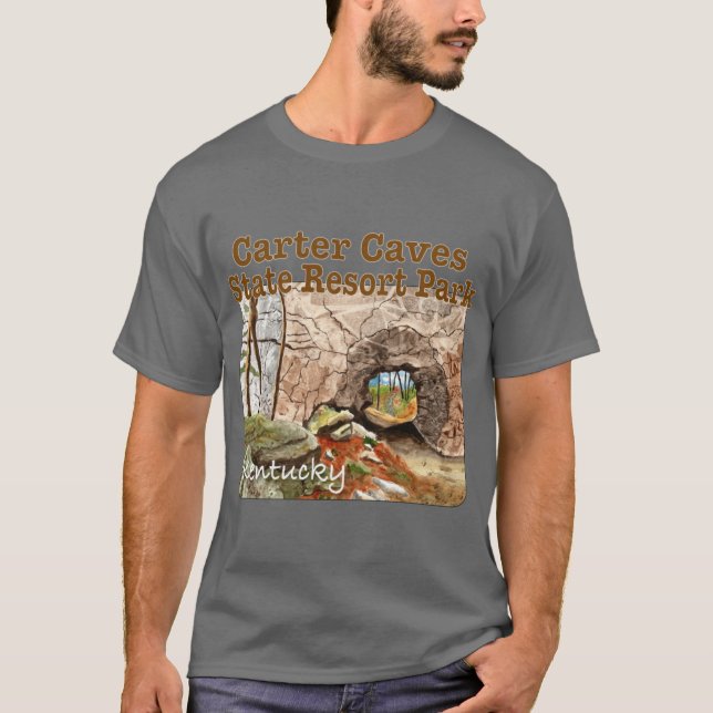 Camiseta Parque Estadual de Ressorização de Cavernas (Frente)