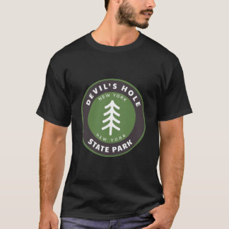 Camiseta Parque Estadual Devil'S Hole Nova York Ny Floresta