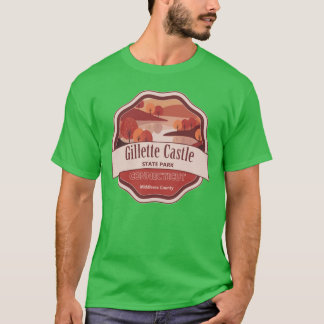 Camiseta Parque Estadual do Castelo Gillette Condado Médio
