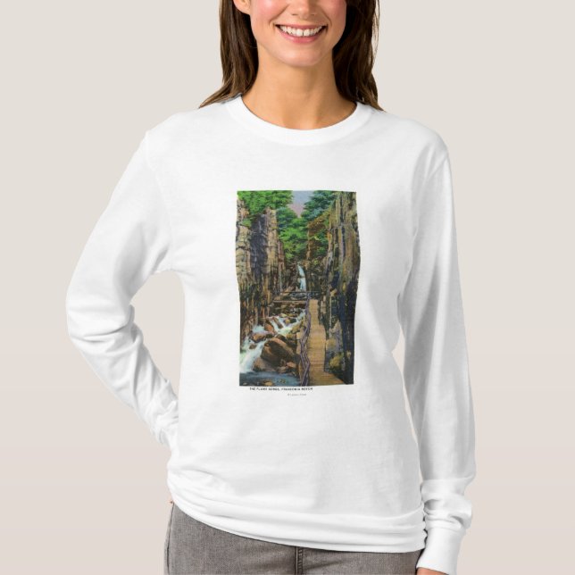 Camiseta Parque estadual do entalhe de Franconia (Frente)