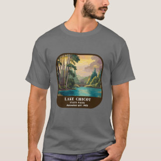 Camiseta Parque Estadual do Lago Chicot Vintage Arkansas St